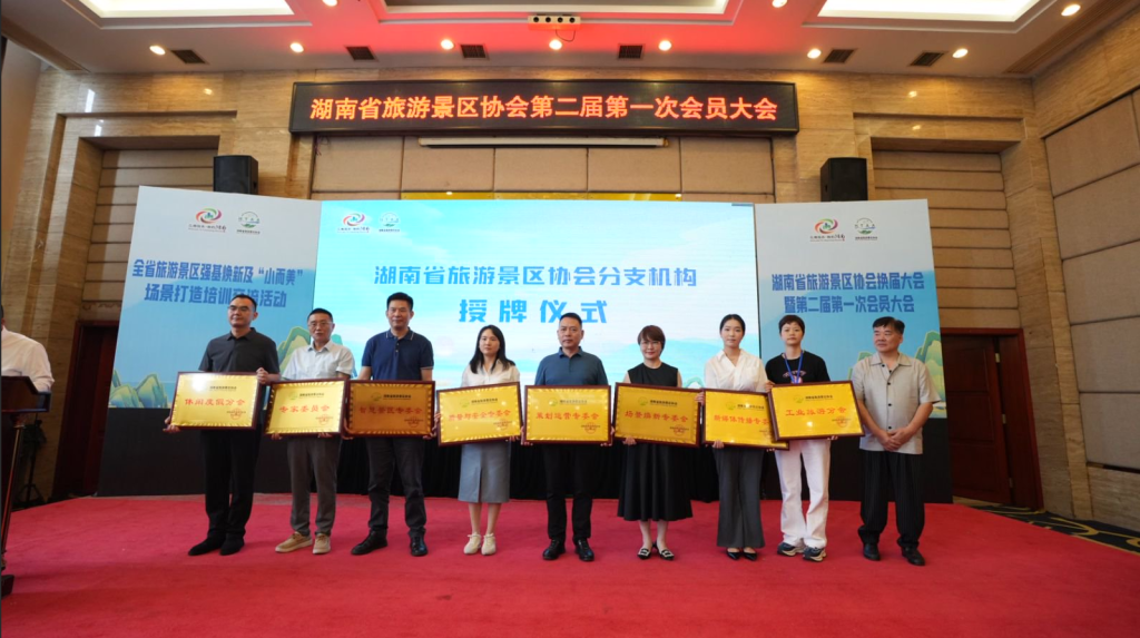 伟达文化荣膺湖南省旅游景区协会”场景焕新”组委会单位，樊飞燕总经理受命担任主任缩略图