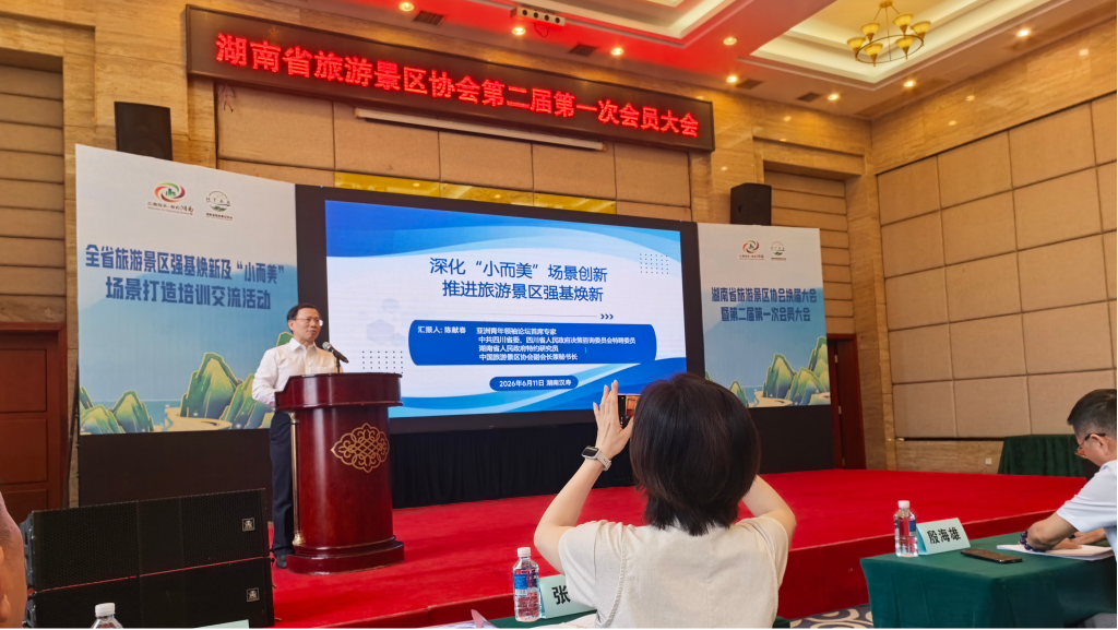 伟达文化荣膺湖南省旅游景区协会”场景焕新”组委会单位，樊飞燕总经理受命担任主任插图2